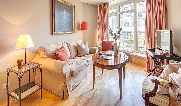 Apartamento de 1.5 habitaciones | München-Maxvorstadt | 70480 | Wohnzimmer