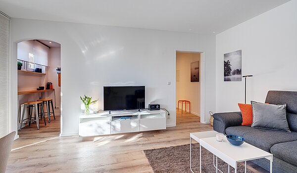 Piso en planta baja de 2 habitaciones | München-Moosach | 70462 | Wohnzimmer
