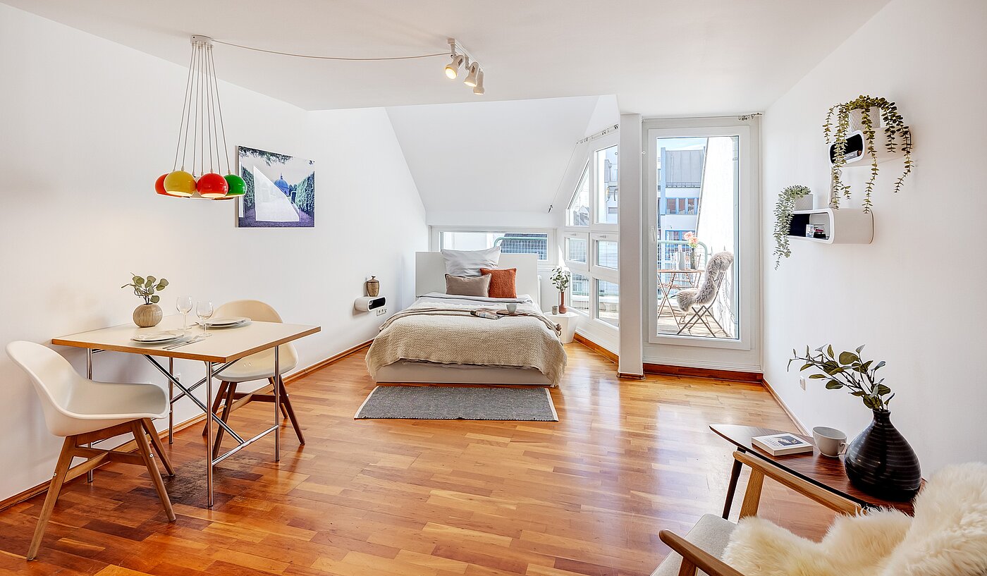 Apartamento de 1 habitación | München-Maxvorstadt | 70165