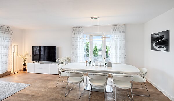 Penthouse de 3 habitaciones | München-Riem | 70468 | ...Essbereich mit...