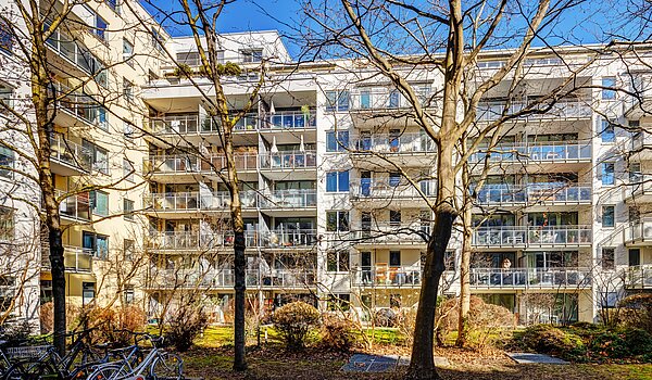Apartamento de 2 habitaciones | München-Maxvorstadt | 70001 | Innenhofansicht