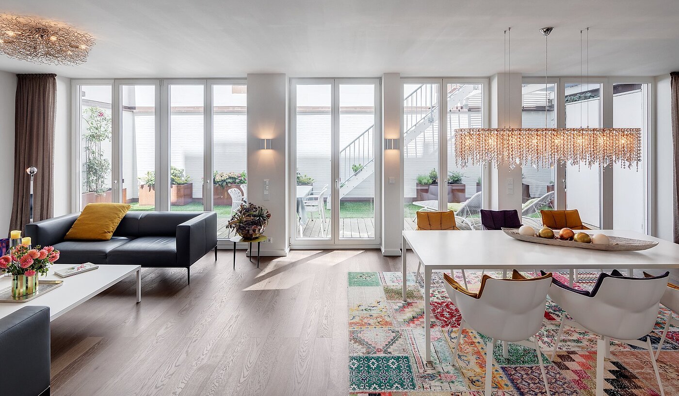 Apartamento de 5 habitaciones | München-Maxvorstadt | 1807ML1 | Wohnen mit Blick ins Atrium