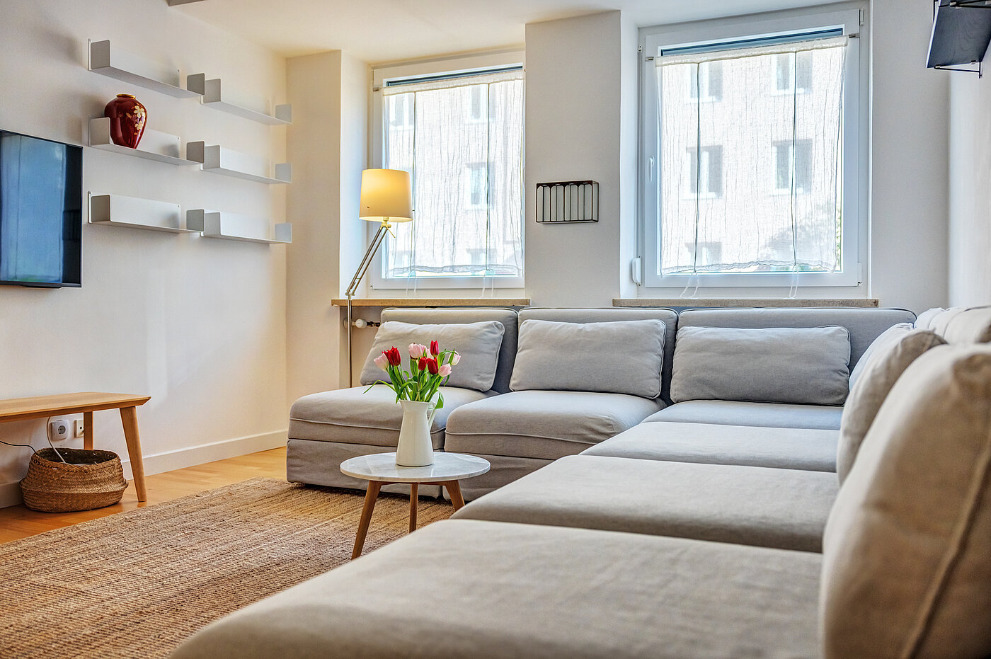 Apartamento de 3 habitaciones | München-Haidhausen | 70447 | Große Eckcouch