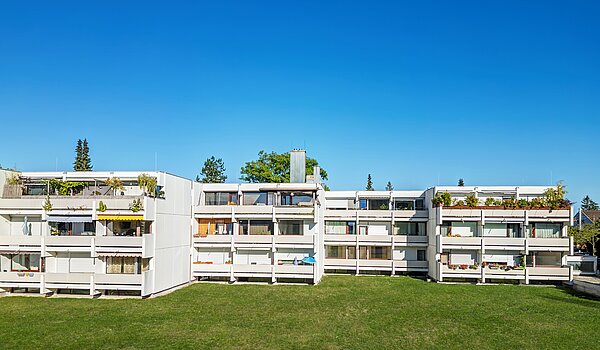 Apartment de 2 habitaciones | München-Feldmoching | 70466 | Ansicht vom Innenhof aus