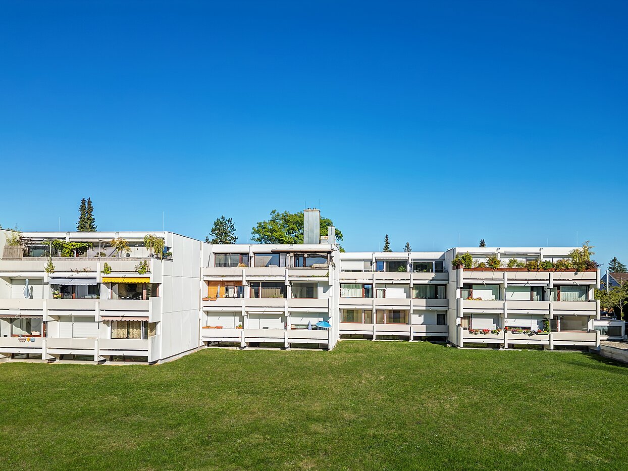 Apartment de 2 habitaciones | München-Feldmoching | 70466 | Ansicht vom Innenhof aus
