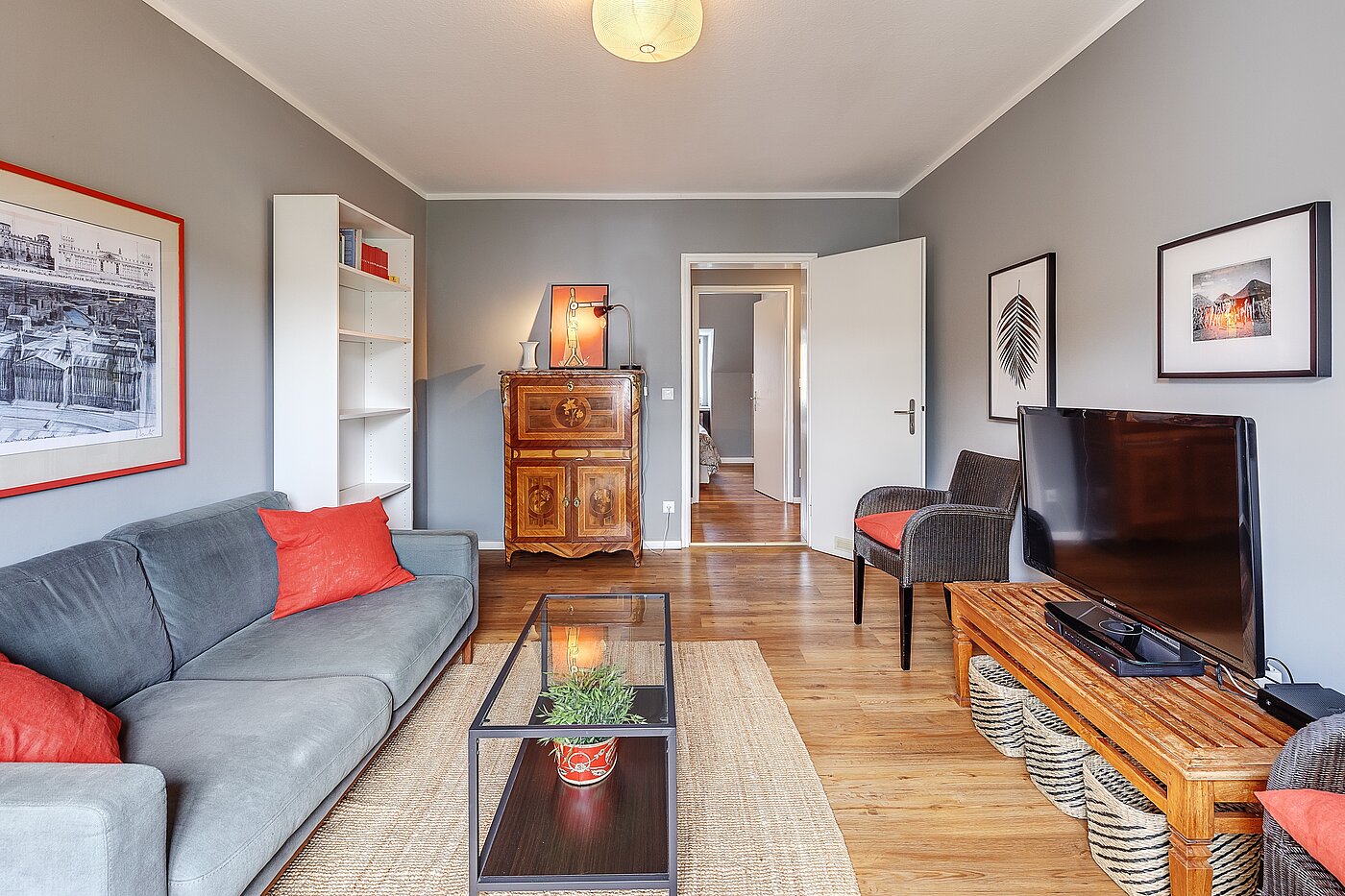 Apartamento de 2 habitaciones | München-Maxvorstadt | 2211ML6 | Blick zur Diele