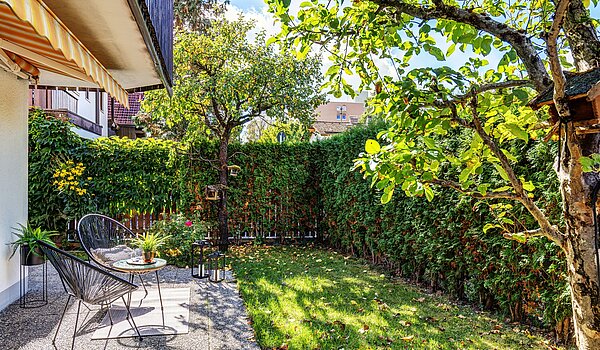 Apartamento de 3 habitaciones | München-Trudering | 70481 | ...und eingewachsener Garten