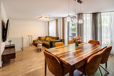 Milbertshofen: Atractivo piso de 3 habitaciones con terraza