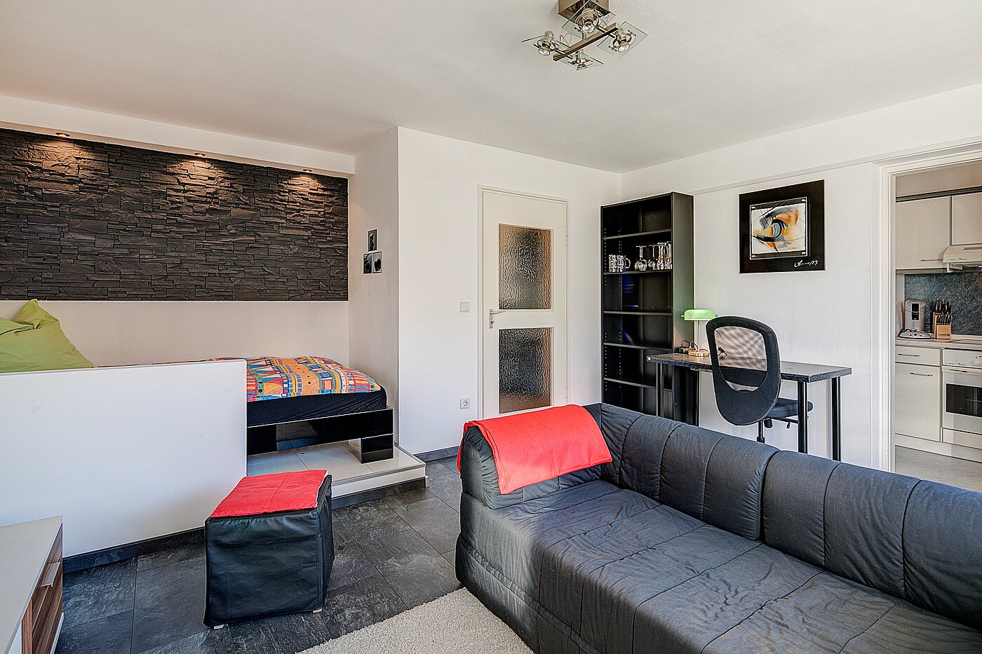 Apartment de 1 habitación | München-Feldmoching | 70484 | Wohnbereich