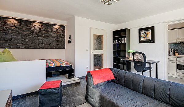Apartment de 1 habitación | München-Feldmoching | 70484 | Wohnbereich