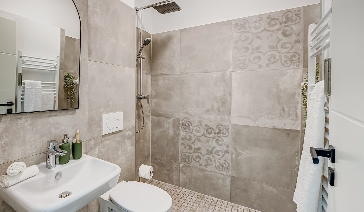 Apartamento de 2.5 habitaciones | München-Obermenzing | 700191 | Modernes Duschbad...