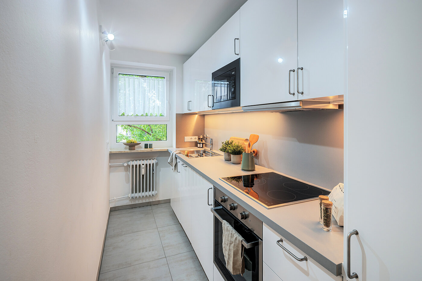 Apartamento de 2 habitaciones | München-Sendling-Westpark | 70413 | ...und allen Elektrogeräten