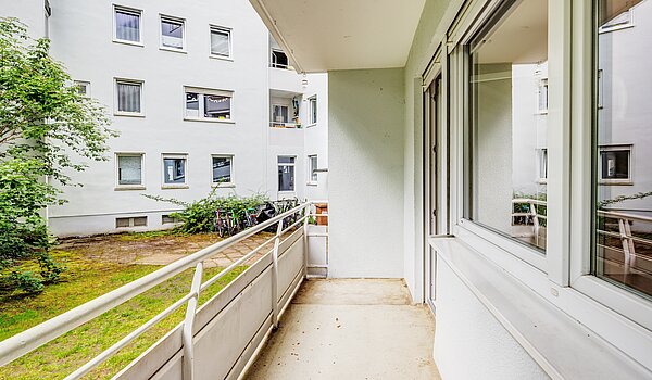 Piso en planta baja de 2.5 habitaciones | München-Schwabing | 70441 | Balkon
