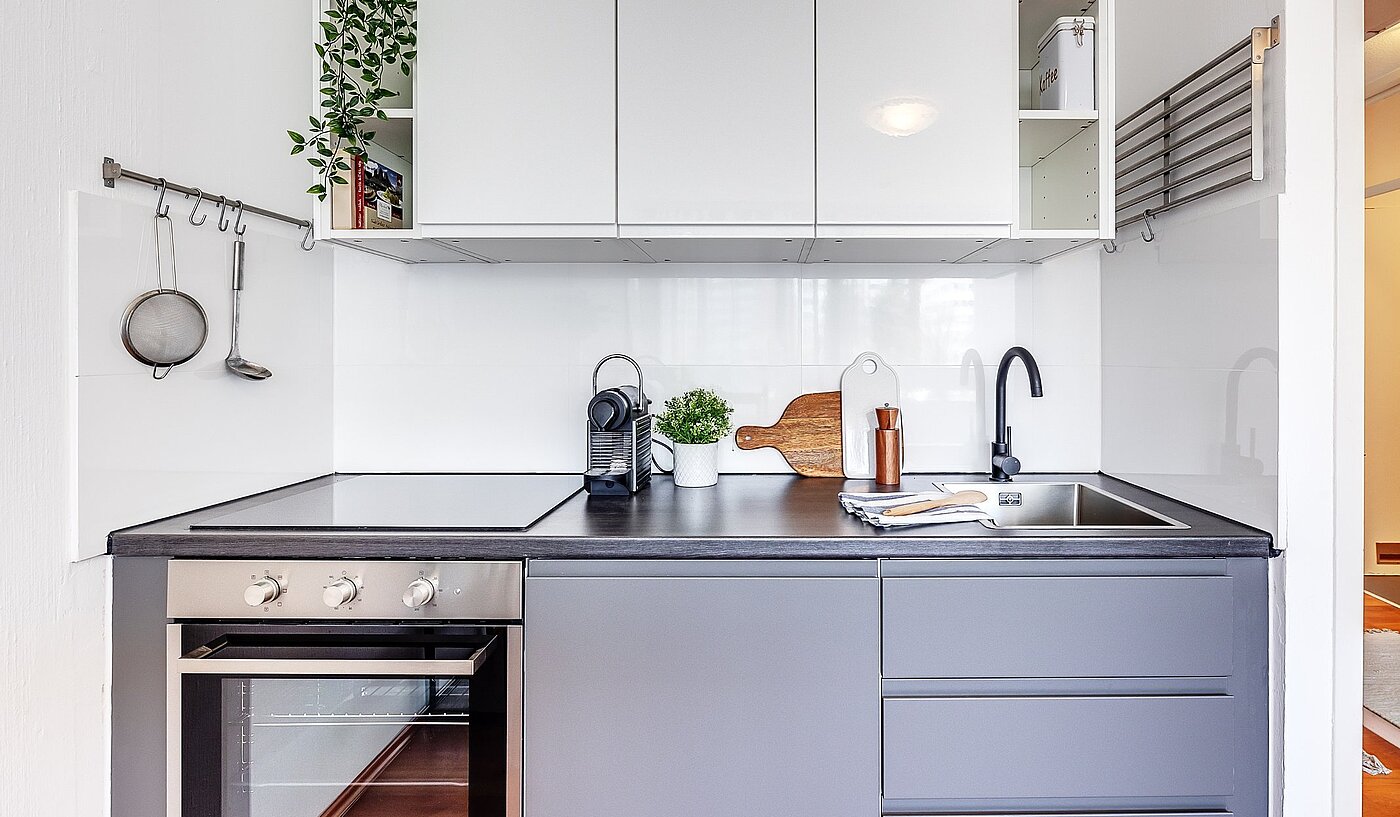 Apartamento de 1 habitación | München-Bogenhausen | 2103ML6 | Die neue Küchenzeile wartet