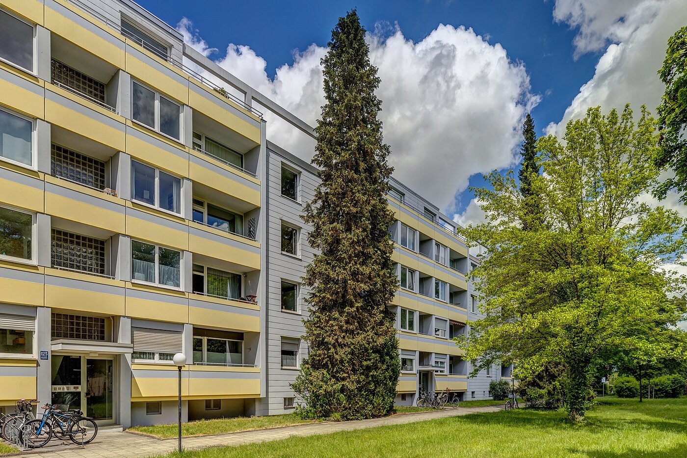 Piso con terraza  de 3.5 habitaciones | München-Berg am Laim | 70451 | Gebäudeansicht