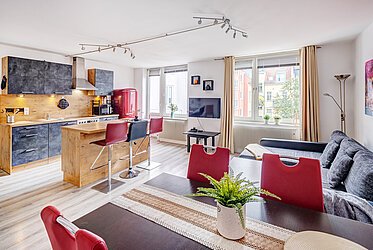 Schwabing-West: moderno apartamento de 3 habitaciones para enamorarse, disponible a partir de septiembre de 2026.