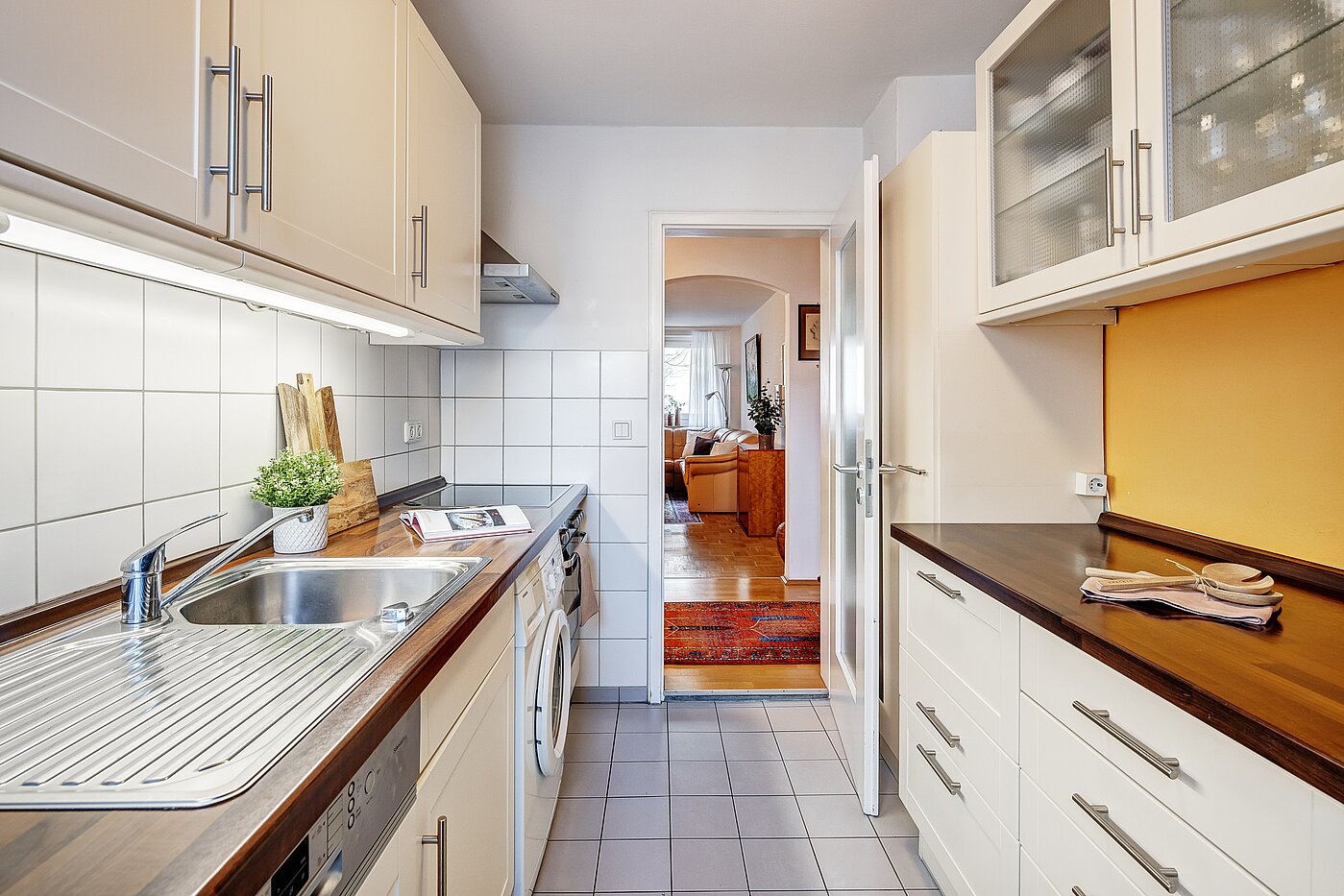 Apartamento de 3 habitaciones | München-Bogenhausen | 2112ML3 | Blick zur Diele