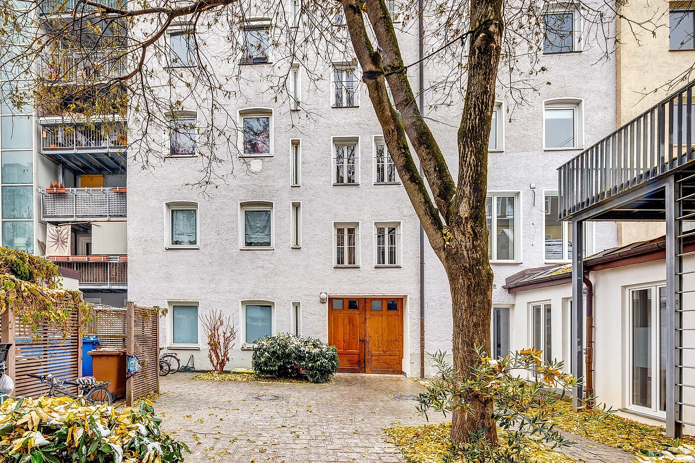 Piso loft de 1 habitación | München-Isarvorstadt | 2211ML7 | Blick zum Vordergebäude