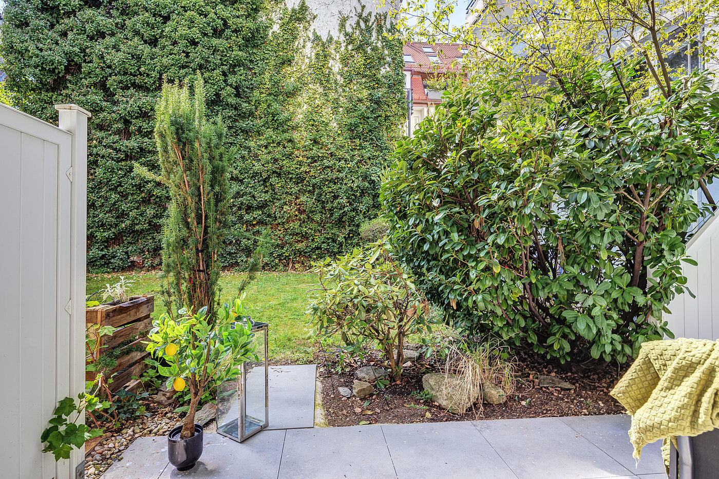 Piso en planta baja de 2 habitaciones | München-Schwabing | 70394 | Garten
