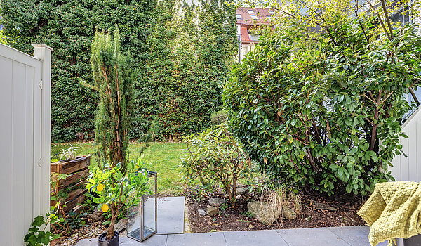 Piso en planta baja de 2 habitaciones | München-Schwabing | 70394 | Garten