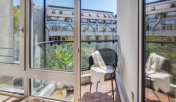 Apartamento de 1.5 habitaciones | München-Maxvorstadt | 70480 | Balkon