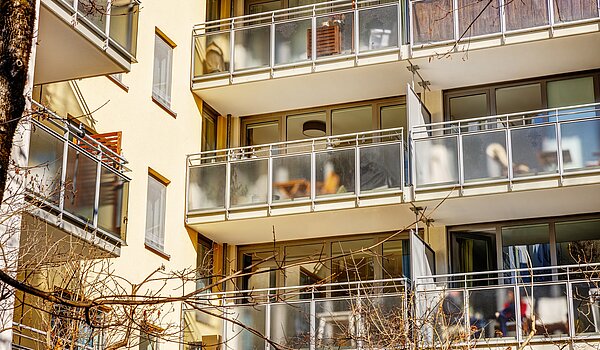 Apartamento de 2 habitaciones | München-Maxvorstadt | 70001 | Ansicht Balkon