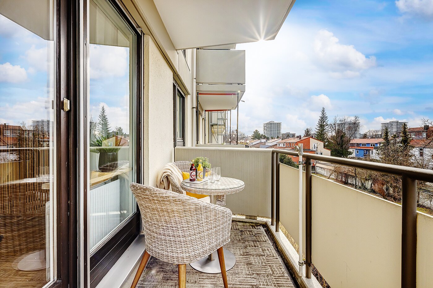 Apartamento de 1 habitación | München-Milbertshofen | 2112ML4 | Sonniger Balkon...