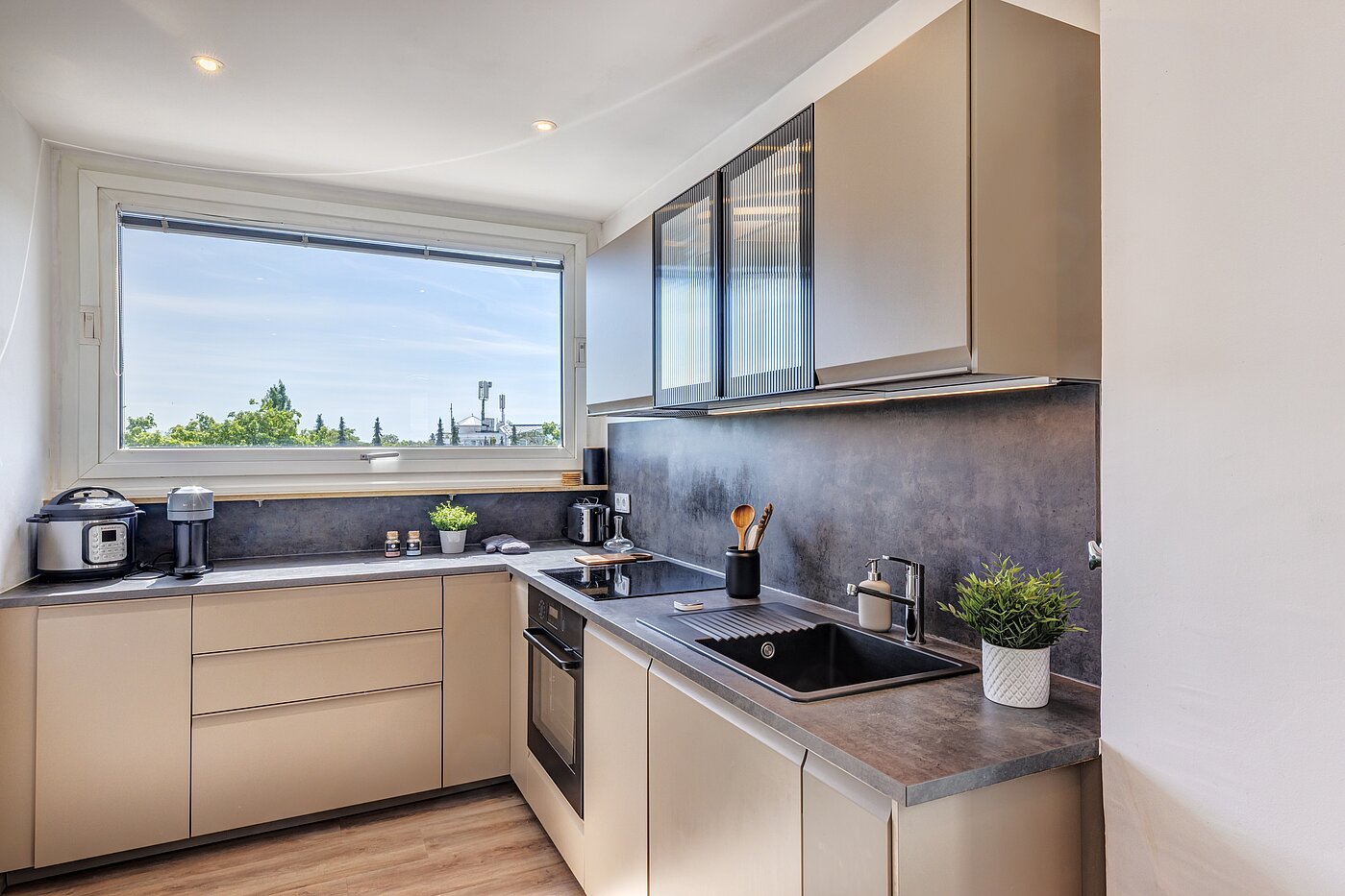 Piso con terraza  de 3.5 habitaciones | München-Berg am Laim | 123456 | Moderne Küche