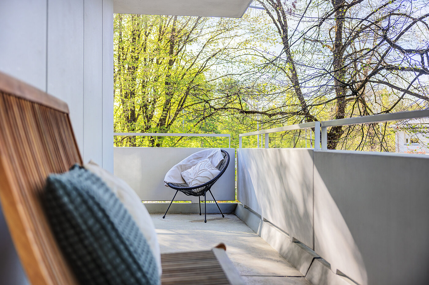 Apartamento de 3.5 habitaciones | München-Bogenhausen | 70305 | ...sonnigen Westbalkon