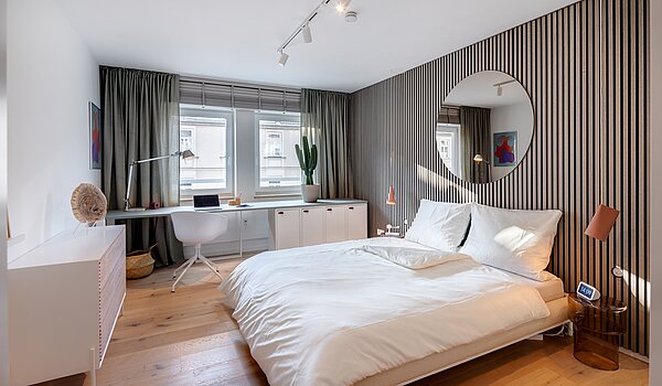Apartamento de 2 habitaciones | München-Isarvorstadt | 70459 | Schlafzimmer