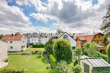 Obermenzing: Gran casa de media terraza ideal para la familia