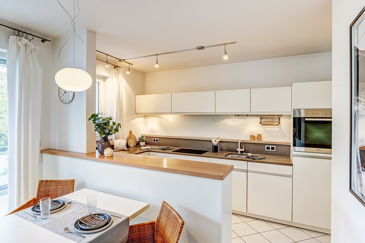 Apartamento de 3 habitaciones | München-Neuhausen | 70489 | Moderne Küche...
