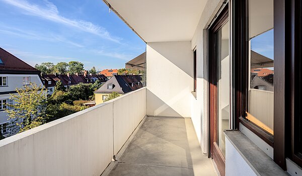 Apartment de 1 habitación | München-Laim | 70503 | Balkon