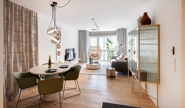 Apartamento de 2 habitaciones | München-Isarvorstadt | 70459 | Gemütliche Essecke