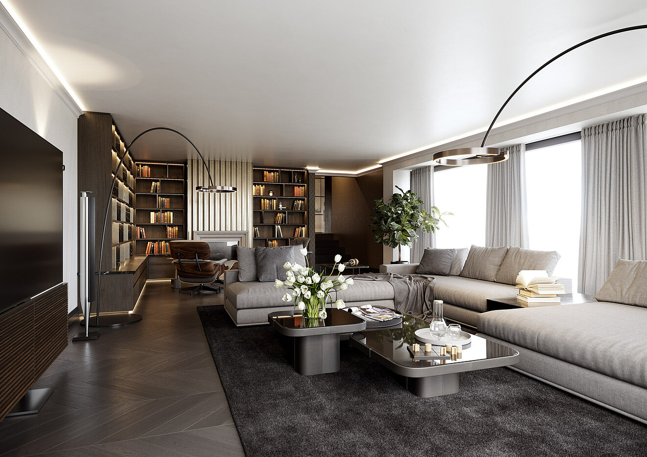 Propiedad especial de 15 habitaciones | Bad Wiessee | 701592 | Landhaus Wohnbereich