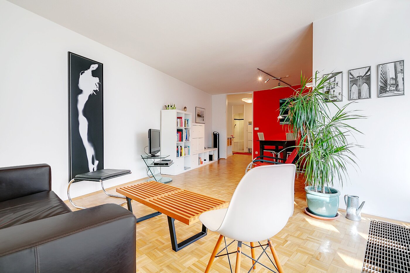Apartamento de 2 habitaciones | München-Schwabing | 2004ML1 | Helles Wohnzimmer