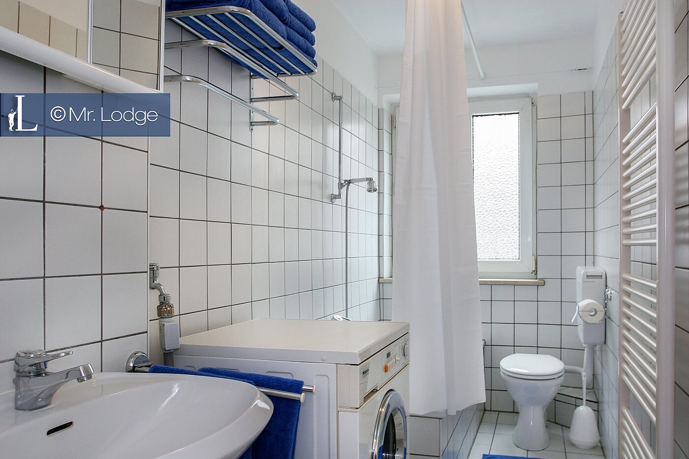 Apartamento de 2 habitaciones | München-Isarvorstadt | 1709ML2 | Tageslichtbad mit Badewanne