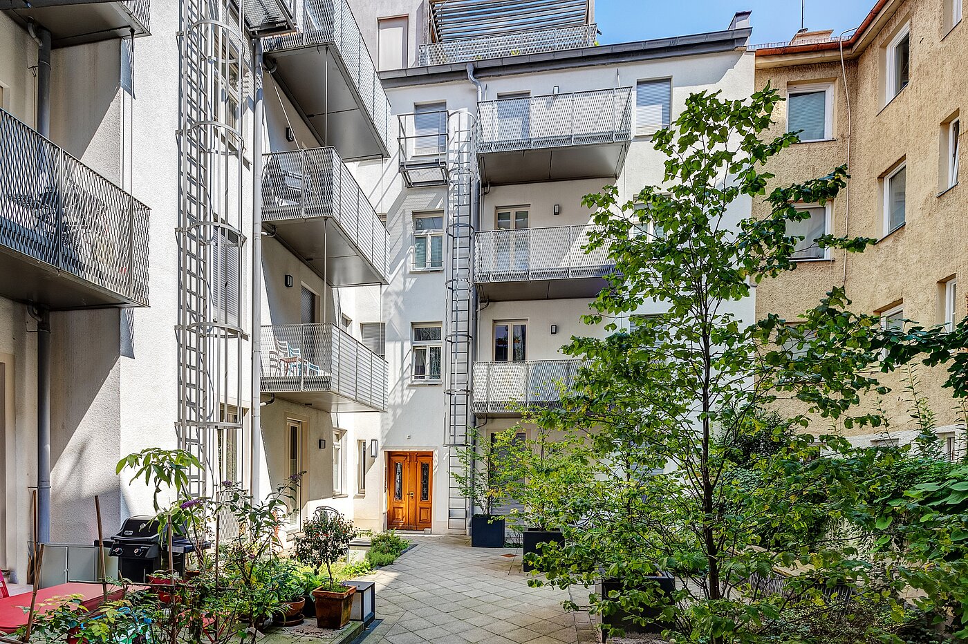 Piso en planta baja de 1.5 habitaciones | München-Lehel | 70149 | Rückgebäude