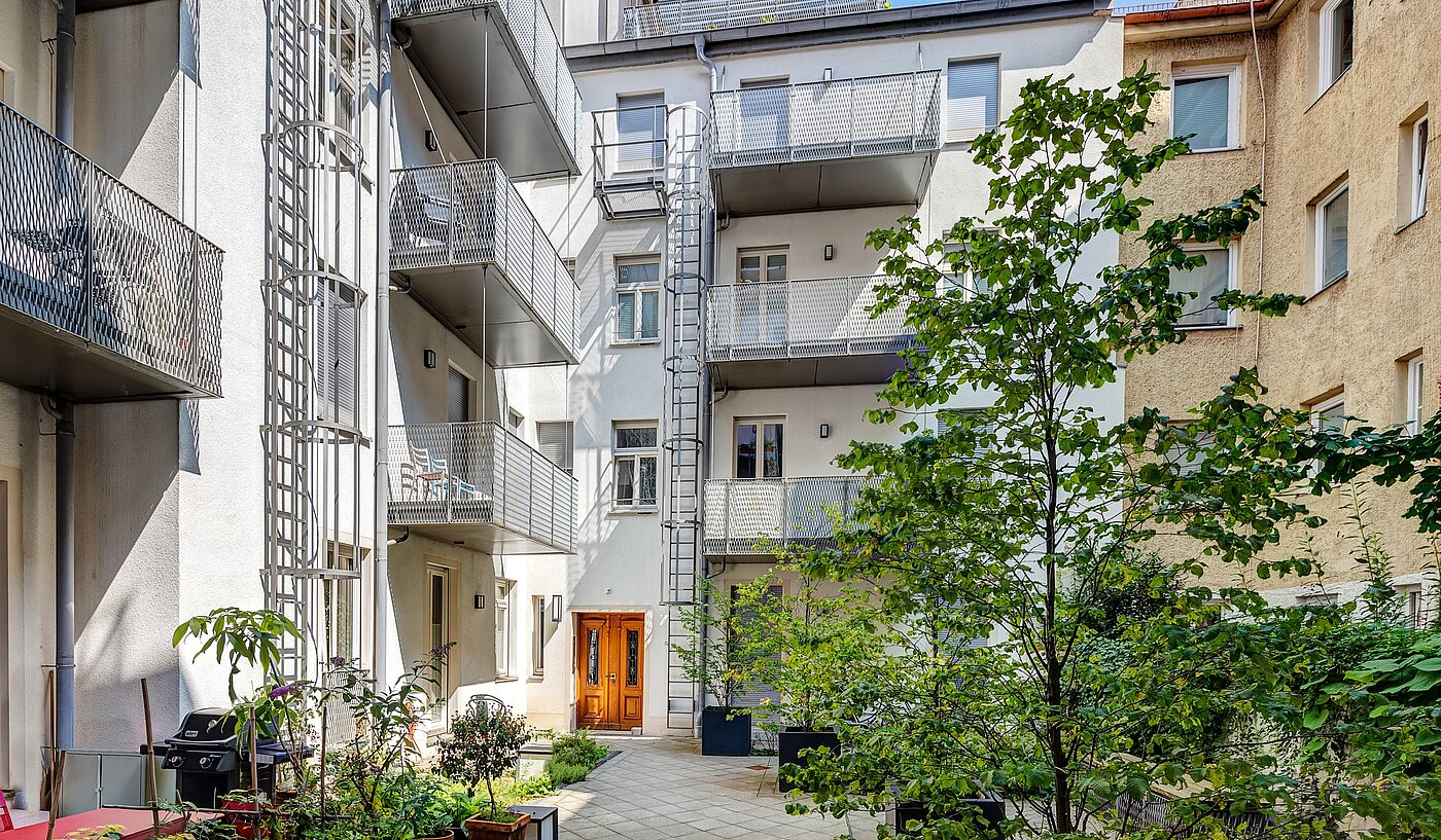 Piso en planta baja de 1.5 habitaciones | München-Lehel | 70149 | Rückgebäude