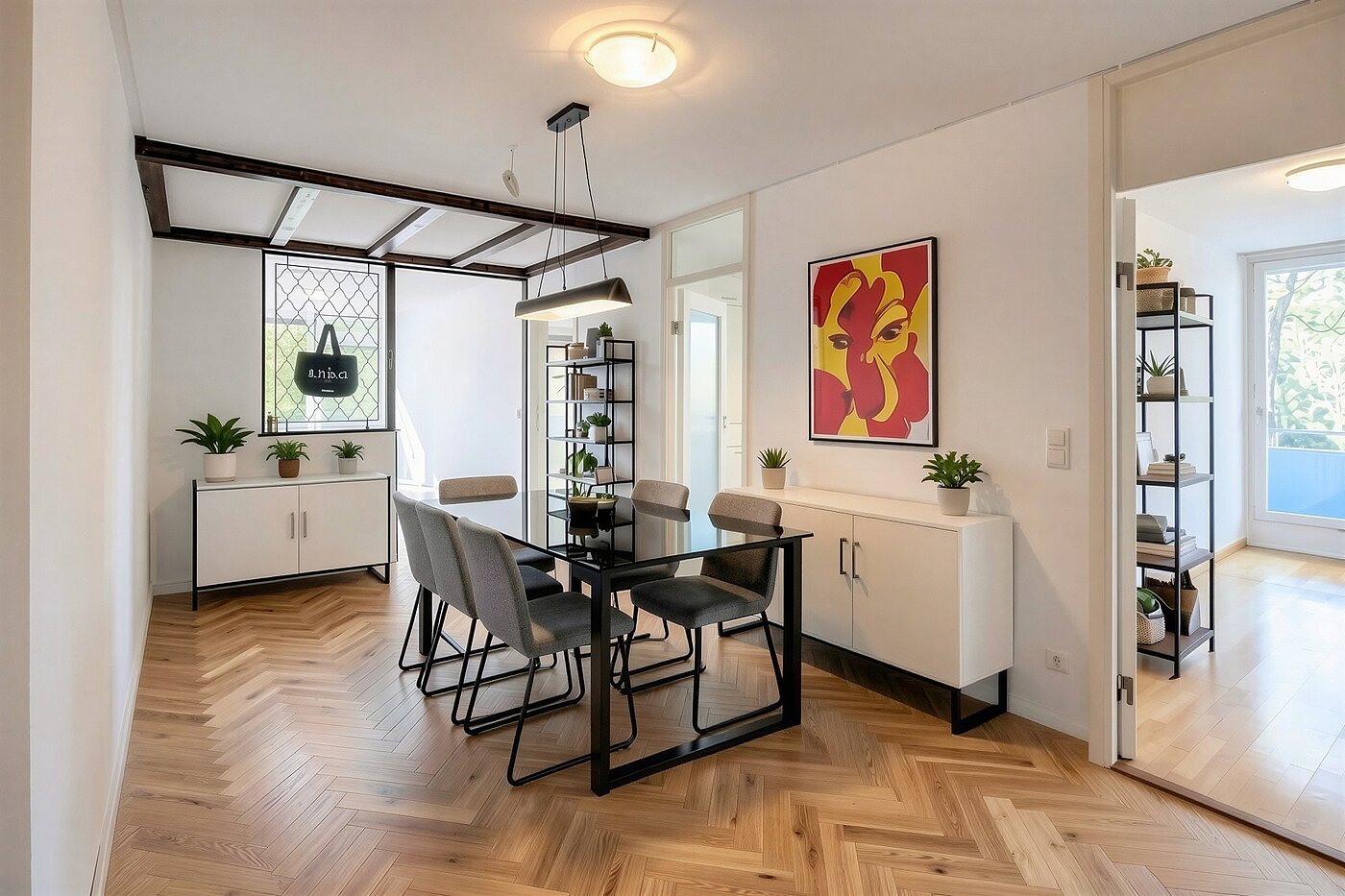 Apartamento de 3.5 habitaciones | München-Bogenhausen | 703051 | Möglicher Essplatz - (KI generiert)