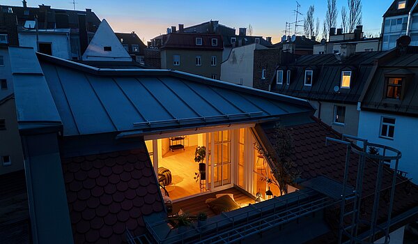 Piso ático de 1 habitación | München-Sendling | 700402 | Dämmerungs-Stimmung