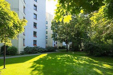 Moosach: Luminoso piso de 2 habitaciones - vivienda tranquila pero céntrica