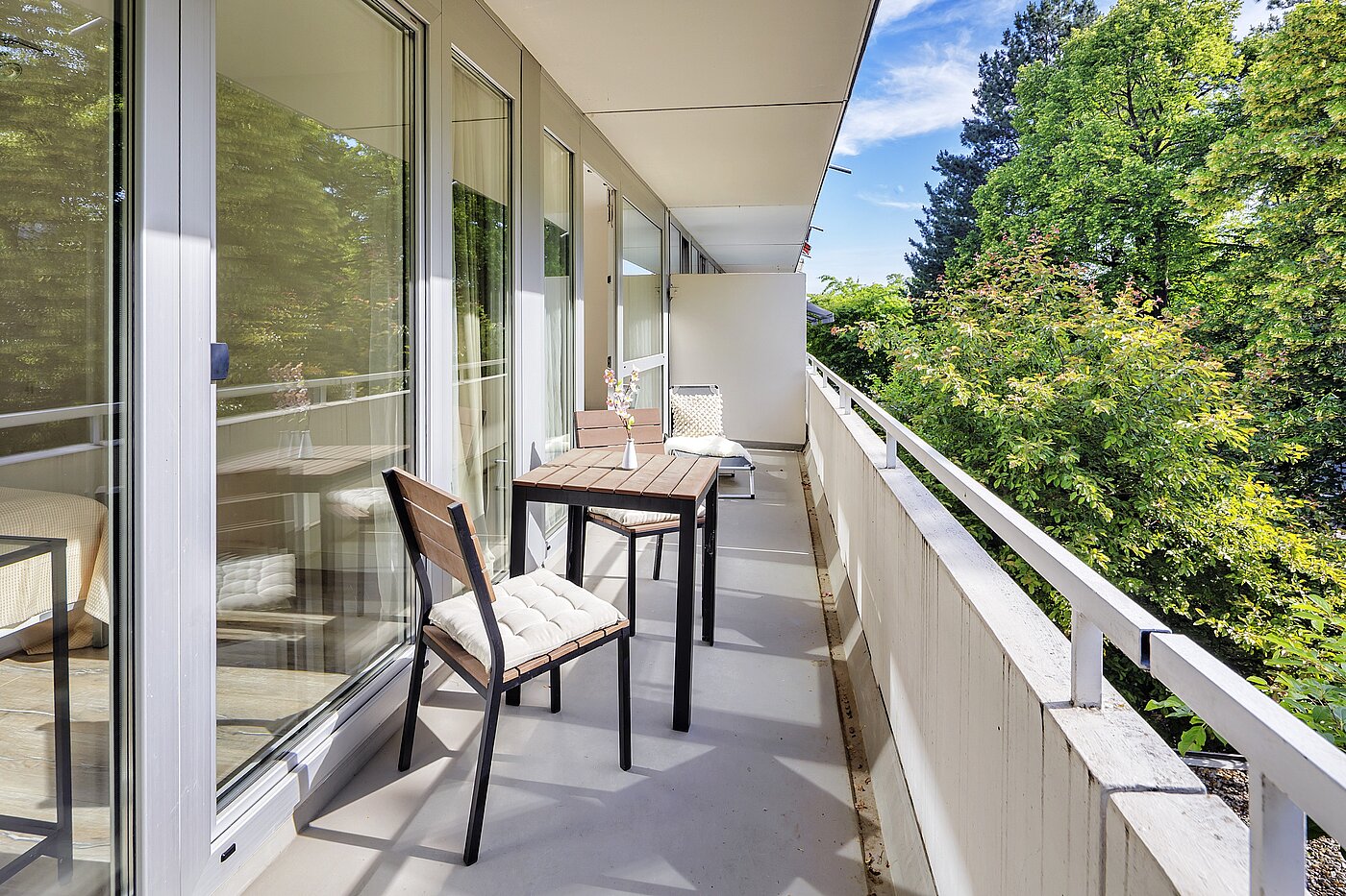 Apartamento de 3.5 habitaciones | München-Bogenhausen | 70267 | Großer Balkon mit...