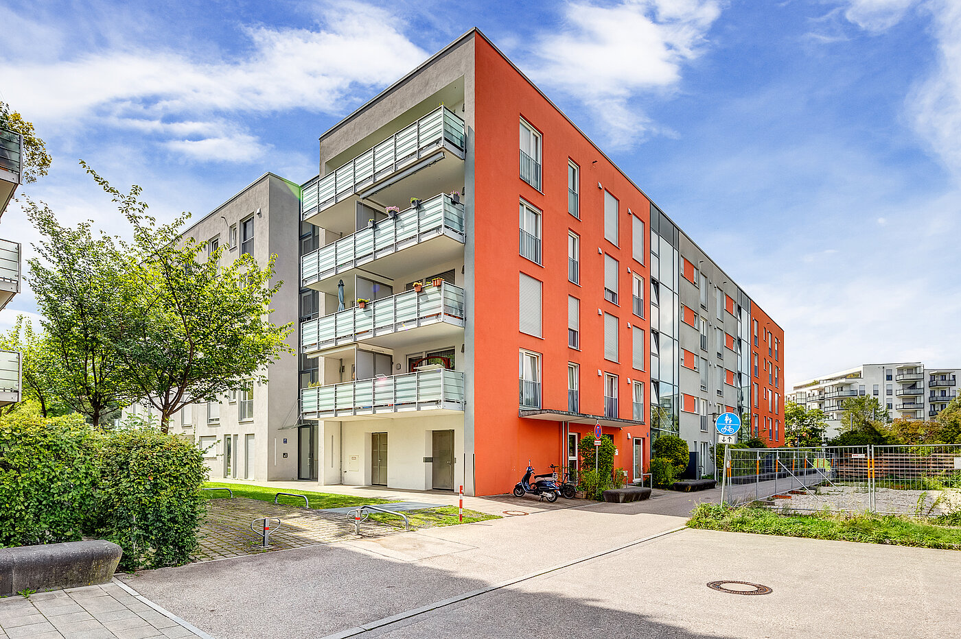 Apartamento de 2 habitaciones | München-Schwabing | 70153 | Ansicht Fassade von der Straße aus