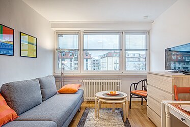 Ludwigsvorstadt: Bonito piso de una habitación, tranquilo y céntrico — disponible