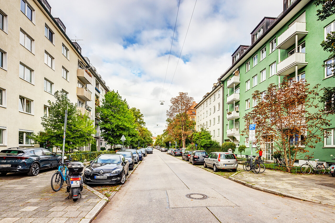 Apartamento de 3 habitaciones | München-Schwabing | 70292 | Ruhige Anliegerstraße