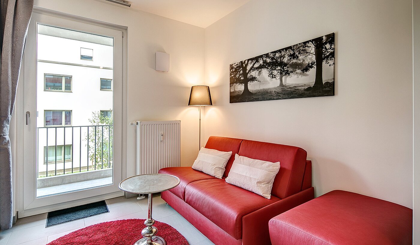 Apartamento de 1 habitación | München-Ramersdorf | 1909ML1 | ...Wohnbereich mit...