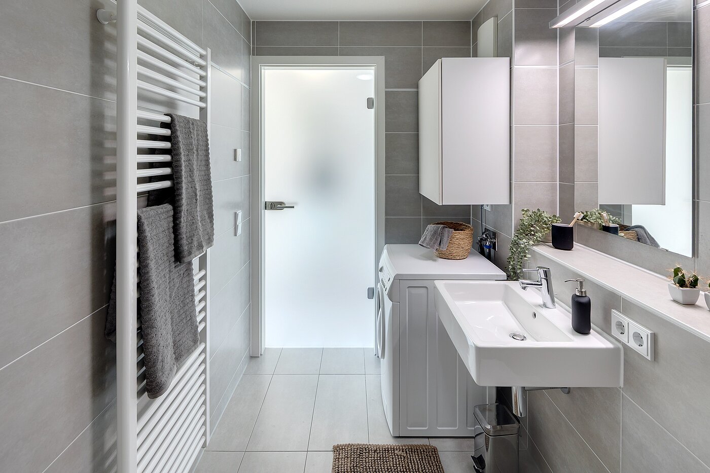 Apartamento de 2 habitaciones | München-Schwabing | 70278 | Waschmaschine im Bad