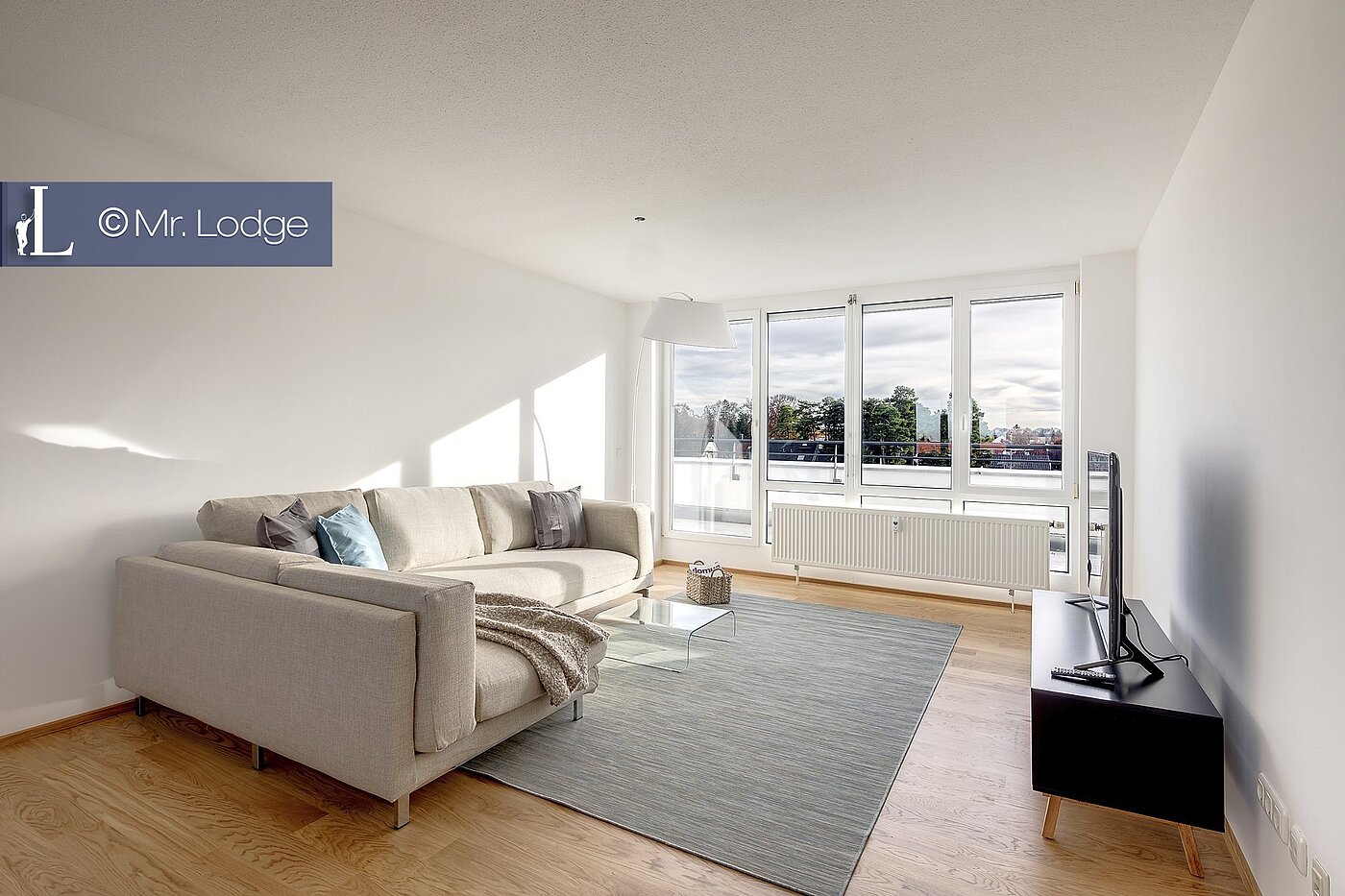 Piso ático de 4 habitaciones | 1608ML5 | großes Wohnzimmer
