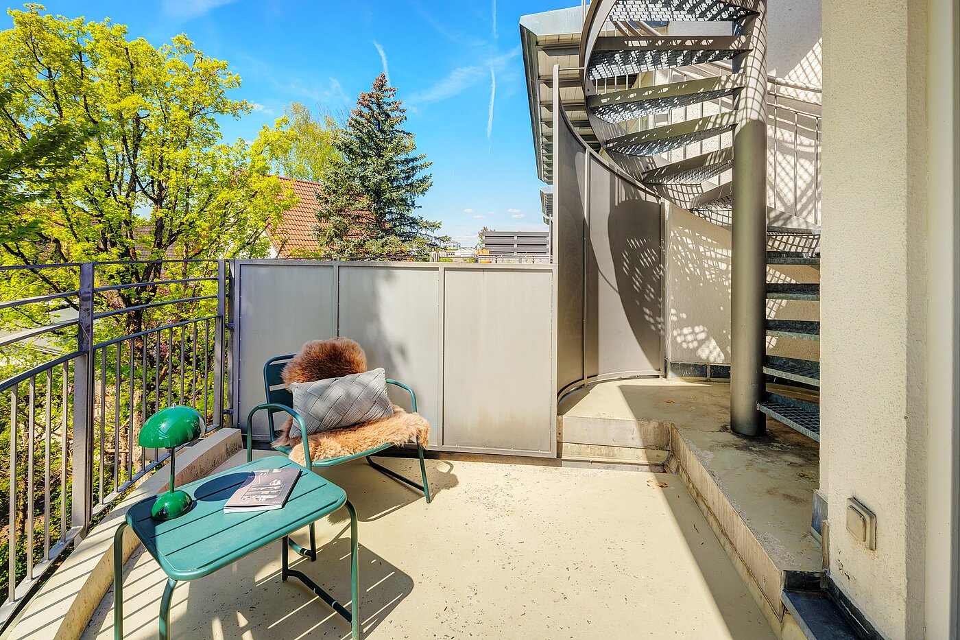 Apartamento de 2.5 habitaciones | München-Fasangarten | 702211 | ...Wendeltreppe zur...